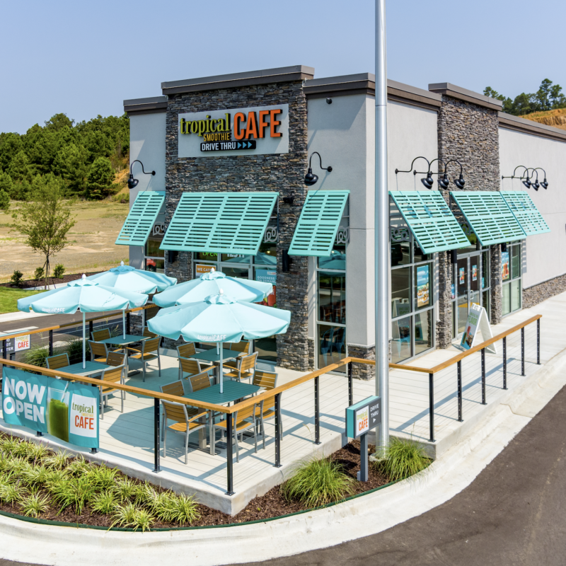 tropical smoothie cafe franchise